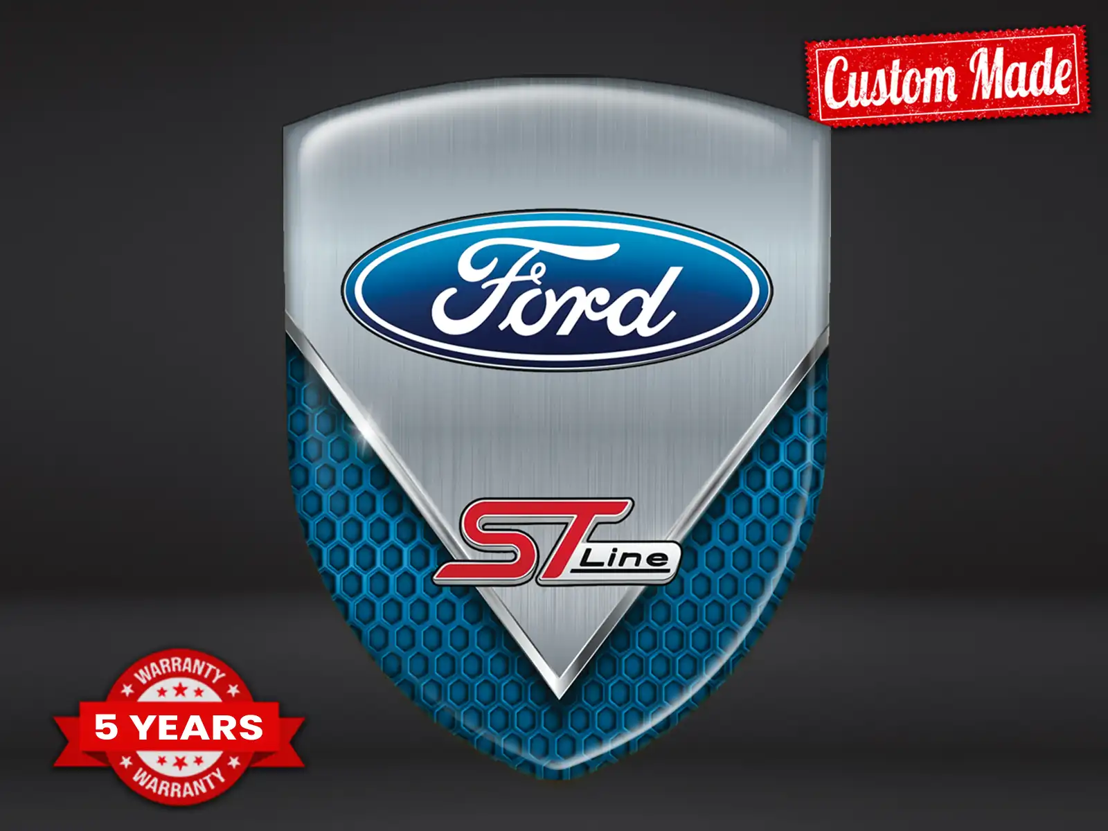 Ford Pegatinas Logo Personalizadas Pro Máximo Estilo Duradero